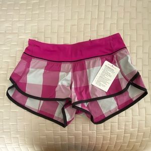 NWT Lululemon Speed Up short